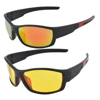 UOOUOO Profesionale Polarizat Ochelari de conducere de noapte viziune Ochelari de protecție ochelari de Soare Sport barbati produsului UV 400 de noapte ziua 2 buc ochelari