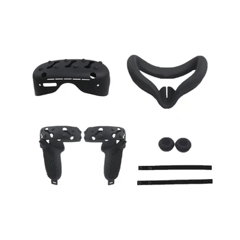 Anti-Alunecare VR Protecția Pielii Rocker Capac Silicon Caz Mâner Curea pentru Oculus Quest 2 Controler Tactil