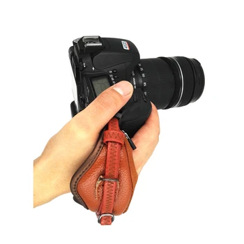 Universal DSLR aparat de Fotografiat de Mână din Piele de Prindere Curea de mână Placa se Potriveste pentru Canon 1000D 550D 600D Nikon Sony aparat Foto Fujifilm