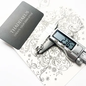 Pandantiv Charm Purtător Negru CZ,2018 Bohemia Nou Brand de Bijuterii de Moda Stil de Europa Bijoux Argint 925 Cadou Pentru Femeie
