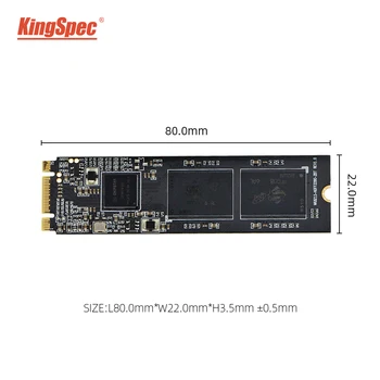 KingSpec m2 ssd de 64gb, 128gb m2 2242 M. 2 SATA unitati solid state 256gb 512gb SSD de 1TB interne disk 2tb 2280 disco ssd pentru Laptop PC desktop
