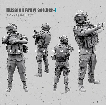 1/35 Reisn Figura Kituri rusă Modernă soldat al Forțelor Speciale de auto-asamblat-O-127B