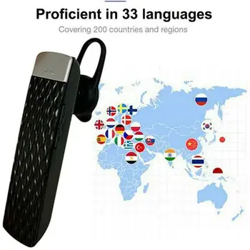 Noi 36 de Limbi Căști Wireless de Afaceri în timp Real de Traducere În Ureche T2 Traducere Smart Cască Întâlnirea Traducătorilor
