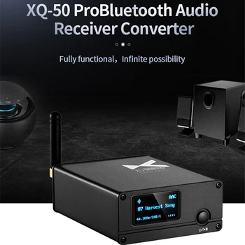 XDUOO XQ50 pro/ XQ-50 ES9018K2M DAC USB Buletooth 5.0 Receptor Audio Converter suport aptX/SBC/AAC Întineri DAC/AMP