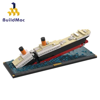 Moc RMS Titanic Vapor de croazieră navă City Model kit de constructii Blocuri 3D de Învățământ Cifrele de bricolaj, jucarii hobby-uri pentru copii Cărămizi
