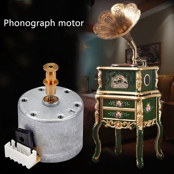 Fonograful Motor Gramofon placă Turnantă Vinil Jucătorii 6-12V Piese Metalice Profesionale Voce Electric Instrumente de Înlocuire