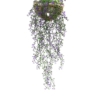 10BUC Artificiale de Flori Agățat de Plante Fals Viță-de-vie cu Salcie de Rattan Flori Artificiale Agățat de Plante Pentru Gradina Casa de Decorare Perete