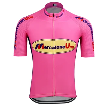 Clasic Bărbați Ciclism Jersey 2020 Biciclete Imbracaminte Roz haine de ciclism ciclismo MTB Jersey maneci scurte îmbrăcăminte biciclete de Triatlon