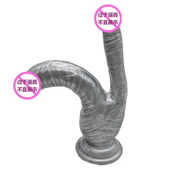 Două Dildo-uri Dublu Vibrator Super Mare Dildo cu ventuza Realist Penis artificial Lesbiene Sex Gros Penisul Jucarii Sexuale pentru Femei Masturbare