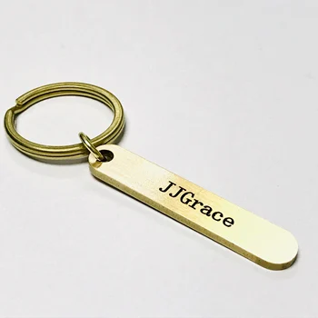 JJGrace personalitate de moda de înaltă calitate din metal tag-ul lanț cheie