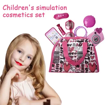 Mica Printesa Machiaj Simulare Jucărie Cosmetice Camera Ochelari De Soare Bijuterii Machiaj Pentru Copii Machiaj Jucării Pretinde A Juca Jocul