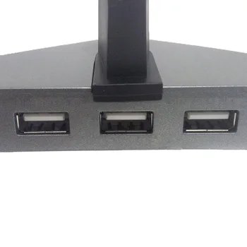 Hotline Mouse-ul Flexibil Fir Bungee Cord Clip Sârmă Organizator USB 2.0 Hub Splitter SD TF Card Reader, Mouse-ul Clemă Pentru Gaming mouse