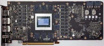 Bykski Apă Bloc folosi pentru AMD RX6800 Ediții de Referință GPU Card / Plin de Acoperire de Cupru Radiator Bloc /O-RGB / RGB