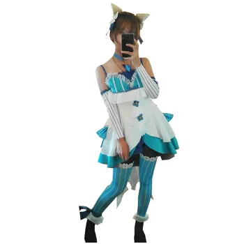 2018 Anime Re Viața într-o lume diferită de zero Felix Argyle Cosplay Costum Stoc Curent Cu Urechea Și Coada
