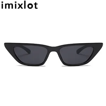 Imixlot Epocă Ochi de Pisica ochelari de Soare pentru Femei Brand Designer Retro ochelari de Soare Femei la Modă Cadru Subțire ochelari de soare UV400