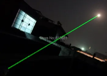 2020 Mare Putere Militară 100W 10000M 532nm Puternic Green Laser Pointer Pix Lazer Lumina se Concentreze Arde Arde Țigări
