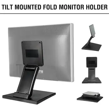 1buc Plastic, Prelate Montate Ori Monitor Titularul Rotit Pentru 10-27 Inch Ecran LCD Suport TV Suport Monitor PC