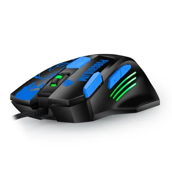 Ergonomic Mouse de Gaming cu Fir 8 Butonul 6800 DPI USB Mouse de Calculator Gamer Mause Cu lumina de Fundal Pentru PC, Laptop