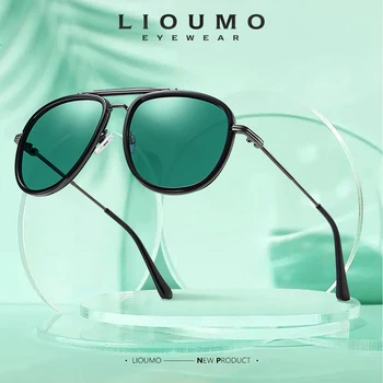 LIOUMO Clasic Supradimensionat ochelari de Soare Barbati 2020 Design de Moda pentru Femei Ochelari de Soare Polarizat de Conducere Gradient de Lentile UV400 gafas de sol