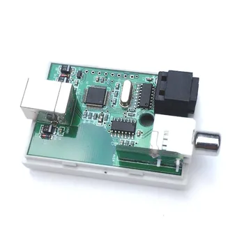 Audio Decoder placa audio Externa pe USB OTG USB to SPDIF Digital Coaxial Fibră Optică DAC Sursa DTSAC3 Amplificator T1102