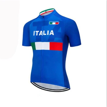 Ieftine tricouri de ciclism china Bicicleta Jersey iute Uscat Haine Italia Ciclism fără mâneci Vară Maneci Scurte Topuri 6xl ciclism