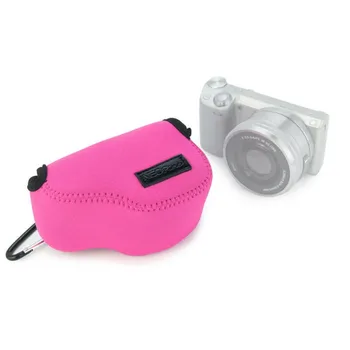 Neopren Moale Camera proteja cazul geanta pentru Sony NEX-5T 5R 3N Alpha A5000 16-50mm