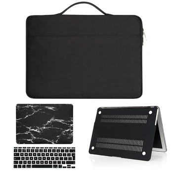 Geanta de Laptop pentru MacBook Pro Air 11/ 12 /13 /15/ 16 Inch Mat Clar Caz Laptop +cu Tastatura Film+Geanta de Laptop