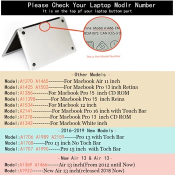 Geanta de Laptop pentru MacBook Pro Air 11/ 12 /13 /15/ 16 Inch Mat Clar Caz Laptop +cu Tastatura Film+Geanta de Laptop