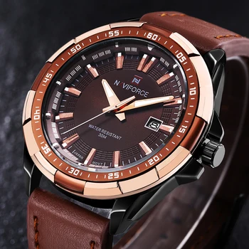 NAVIFORCE 2020 Mens Ceasuri de Lux, Marca Impermeabil Ceas de Moda pentru Bărbați Militar Cuarț Ceas de mână Relogio Masculino Reloj Hombre
