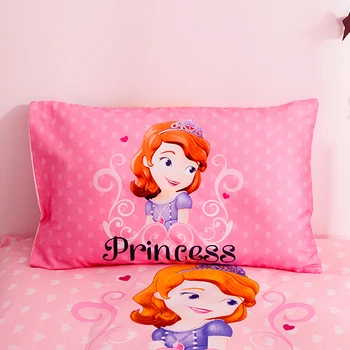 Disney din bumbac față de pernă pentru dormitor copii Frozen Elsa Mickey Mouse 30x50cm pernă acoperă 3d de desene animate imprimate lenjerie de pat