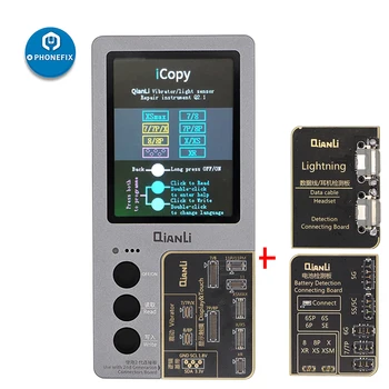 QIANLI iCopy Plus Ecran LCD Color Originale de Reparare Programator pentru iPhone 11 Pro Max XR XSMAX XS 8P 8 7 Atingeți EPROM / Vibrator