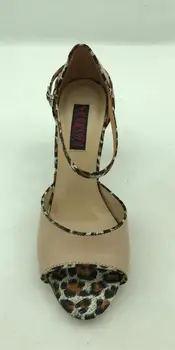 Confortabil și Fashional Argentina Tango Pantofi de Dans de Petrecere, Pantofi Nunta, Pantofi de piele talpa T6237B-NL
