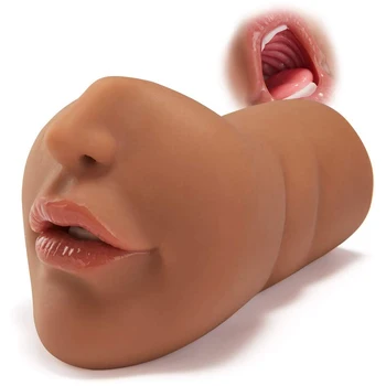 Pocket Pussy Artificiale Sentiment Real 3D Adanc pe Gat sex Masculin Masturbator Limba Sex Oral Masturbari Cupa Adult Jucarii Sexuale Pentru Barbati