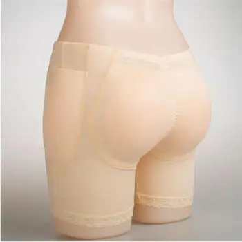 4BUC Silicon Fund Tampoane Potențiator de Fals Fese Căptușit Chilotei Hip Push-Up False de sex Feminin Hip Fundul barbati îmbracati in femeie Pantalon Captusit