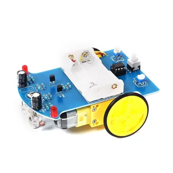 D2-1 DIY Kit de Urmărire Inteligent Linia Smart Car Kit TT Motor Electronice DIY Kit Inteligent de Patrulare Auto Piese Electronice DIY