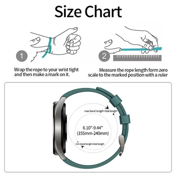 22mm trupa ceas Pentru huawei watch GT/GT2 Samsung Gayle ceas 3 curea Femei bărbați Înlocuire brățară ceas Inteligent accesorii