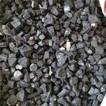 Naturale rought cristal Negru Prime turmalina Neagra cu pietre