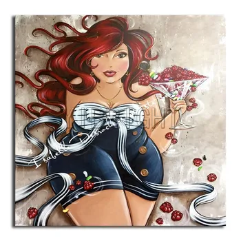 Full Diamant Rotund mozaic desene animate 3D DIY Diamant pictura doamna grasă Plină Piața Diamant broderie cusatura Cruce de fructe de Căpșuni