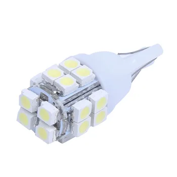 10 x T10-Bec Auto 20 SMD LED Vitezometru corp de iluminat Lampa Alb