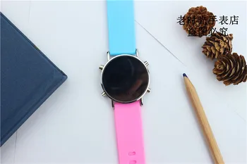 Promovarea brand de lux femei de om de Sport ceas Digital de moda cadou ceasuri pentru elev rochie Relogio doi copii ceas cu led