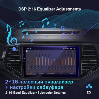 EKIY 6G 128G DSP Radio Auto Pentru Hyundai Grand I10 2013-2016 Android 9.0 Multimedia, Ecran IPS de Navigare GPS 2 DIN nici un DVD Player
