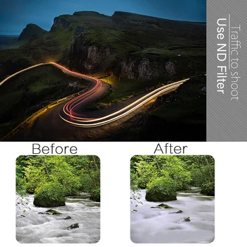 TENENELE Pentru Yi 4K Lite Camera de Acțiune Filtru CPL/UV/ND2 4 8 12.5 X Obiectiv Macro Filtre Kit Pentru Xiaomi Yi 4K+ Plus Accesoriu Camera