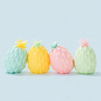 Ananas Forma Parfumate Fructe de Jucarie copii se Stoarce Jucării Birou de Presiune Eliberare de Stres Jucării Anti-stres pentru Boy Fata de Noi