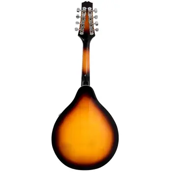Mandolina chitara Un Stil Mandolina Sunburst Cu cârpă de șters tradițional Un model de mandoline tradițional Un model de Chitara, mandolina