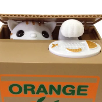 Cel mai bun de Vânzare Viclean Cat Electronice amuzant Cutie inutil cutie