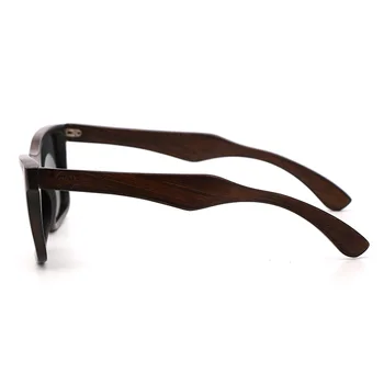 Promoții de Brand Retro bărbați ochelari de soare polarizat de Bună calitate bambus lemn lucrate manual ochelari de soare Femei cadou cutie de bambus din lemn
