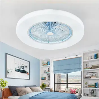 220v/ 110v 72W CONDUS de Reglaj de la distanță de control Ventilatoare de tavan lampa Invizibil Frunze 58cm Modern, simplu decor acasă corp de Iluminat