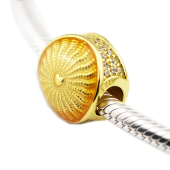 Razele de Soare Farmec sterling argint bijuterii se Potrivesc Original Bratara & Colier Margele pentru femei DIY Moda Bijuterii