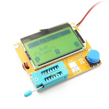 LCR-T4 LCD Digital Tranzistor Tester Metru de Iluminare cu Diode Triodă Capacitate ESR Metru Pentru MOSFET/JFET/PNP/NPN L/C/R 1