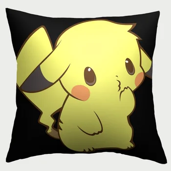 Pokemon Pikachu față de pernă benzi Desenate personaje Anime Canapea pernă Acasă camera Copiilor decor acasă produse textile 45*45cm